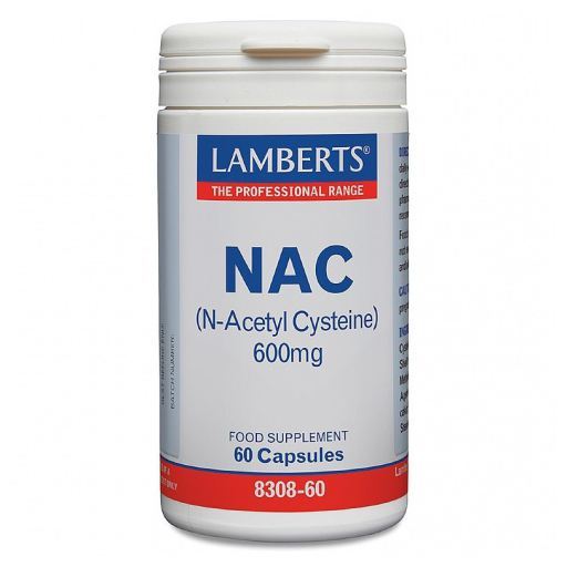 Nac N-Acetyl Cysteine 600 mg 60 capsules